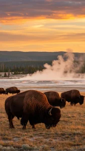 yellowstone bison